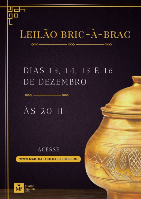 LEILÃO BRIC-À-BRAC