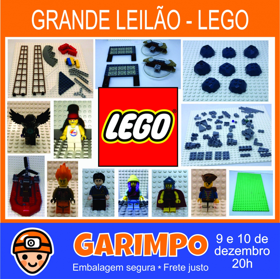 GRANDE LEILÃO LEGO