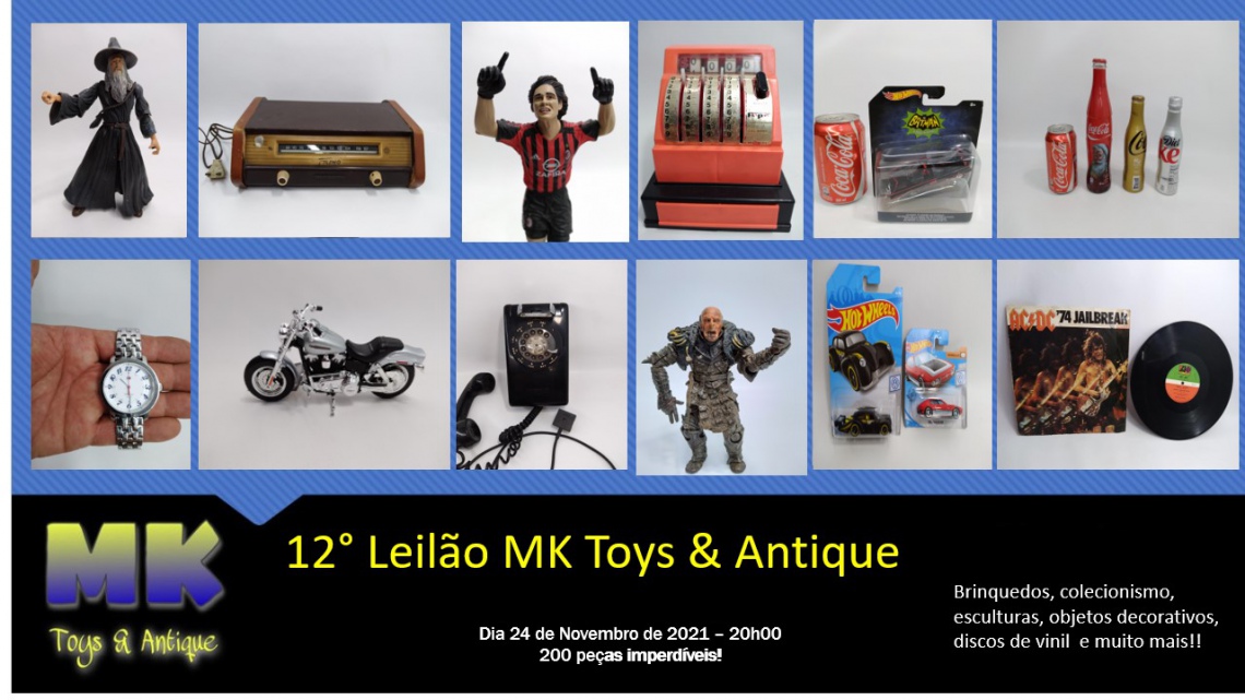 12 Leilão MK Toys & Antique