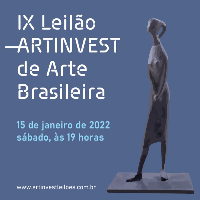 IX LEILÃO ARTINVEST DE ARTE E ANTIGUIDADES