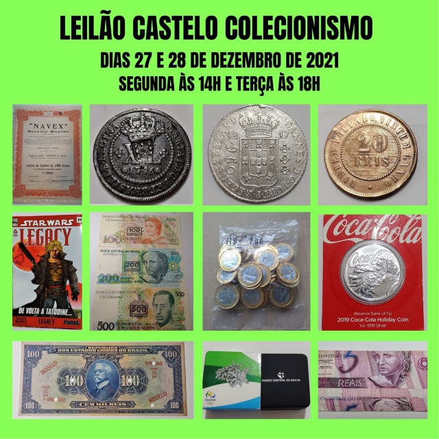 7º LEILÃO CASTELO COLECIONISMO