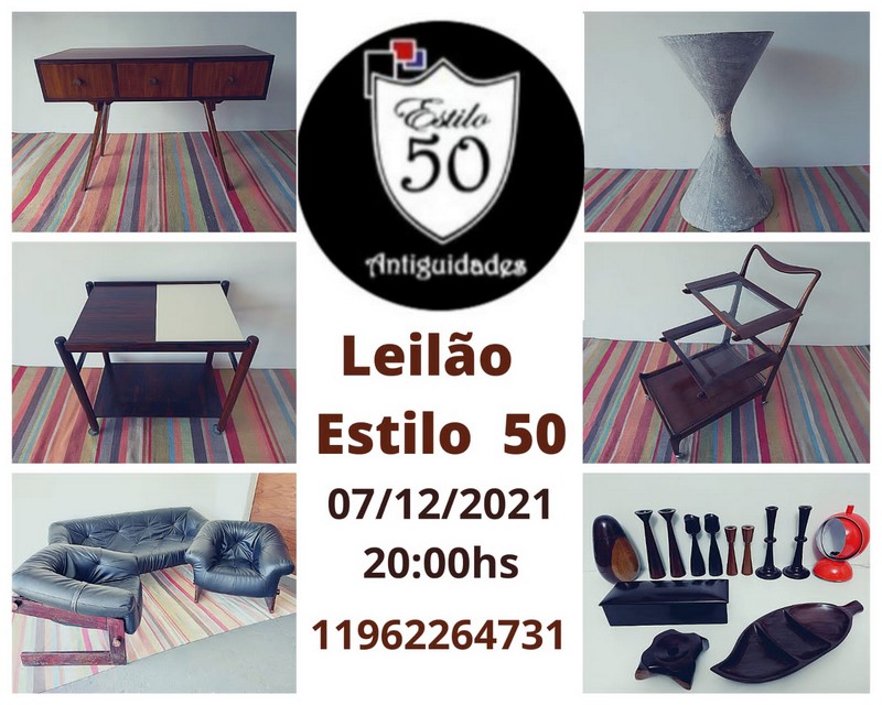 LEILÃO ESTILO 50 ANTIGUIDADES