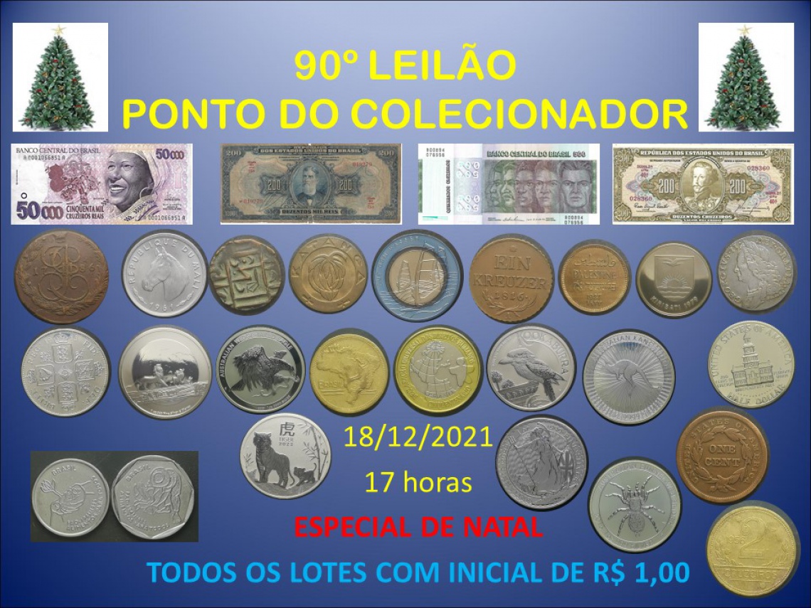 90º LEILÃO PONTO DO COLECIONADOR