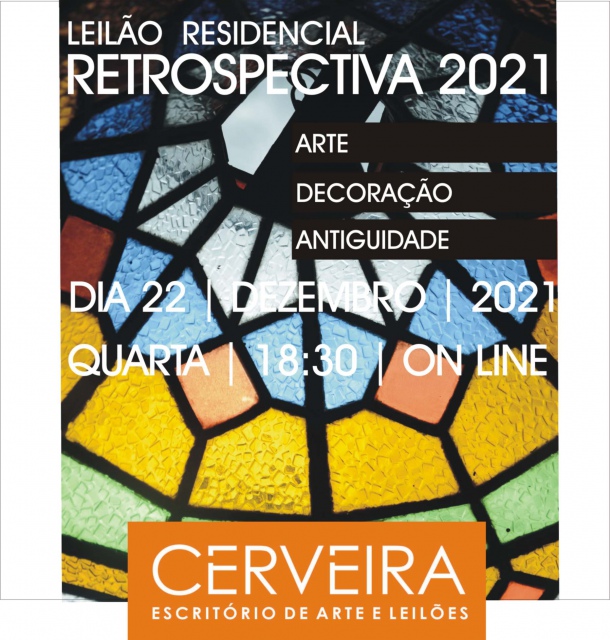 LEILÃO RESIDENCIAL |  RETROSPECTIVA 2021 |  ARTE | DECORAÇÃO | ANTIGUIDADES | PINTURAS E GRAVURAS