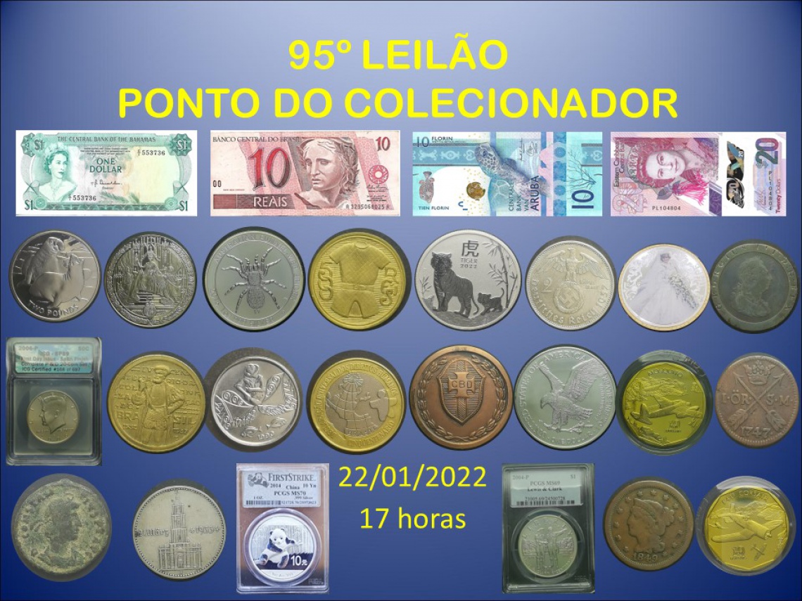 95º LEILÃO PONTO DO COLECIONADOR