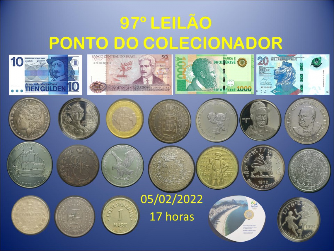 97º LEILÃO PONTO DO COLECIONADOR
