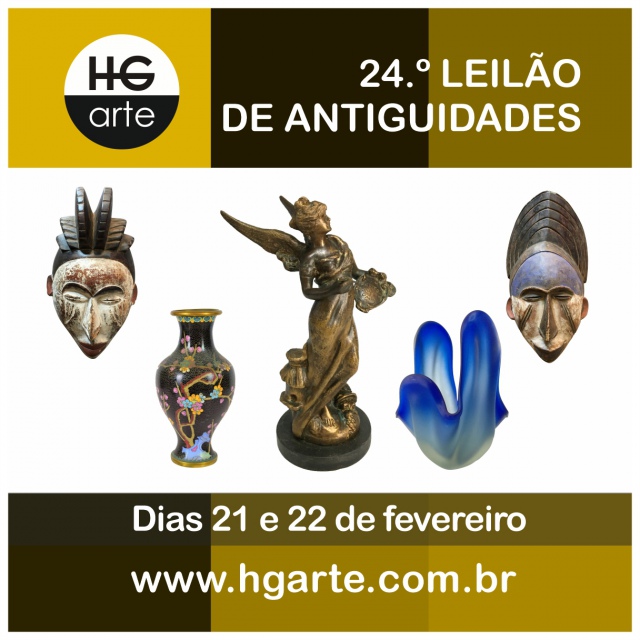 HG ARTE - 24.º LEILÃO DE ARTE E ANTIGUIDADES