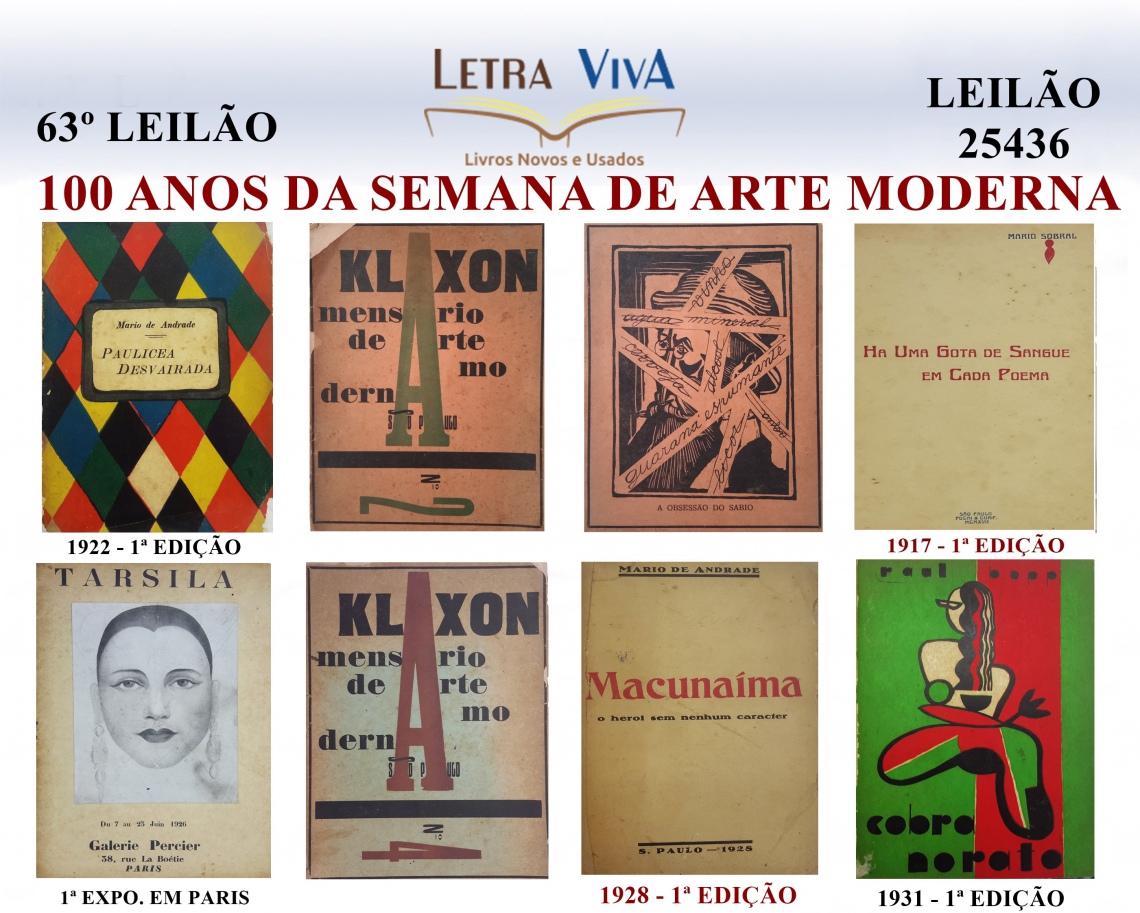 100 ANOS DA SEMANA DE ARTE MODERNA DE 22