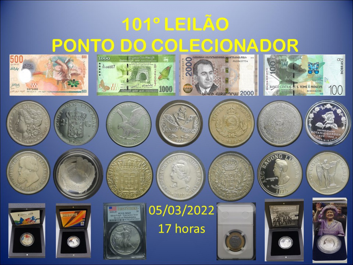 101º LEILÃO PONTO DO COLECIONADOR
