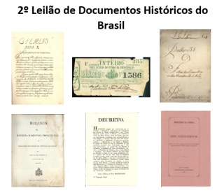 2º LEILÃO DE DOCUMENTOS HISTÓRICOS DO BRASIL