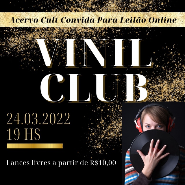 VINIL CLUB: LANCE LIVRE A PARTIR DE 10 REAIS.