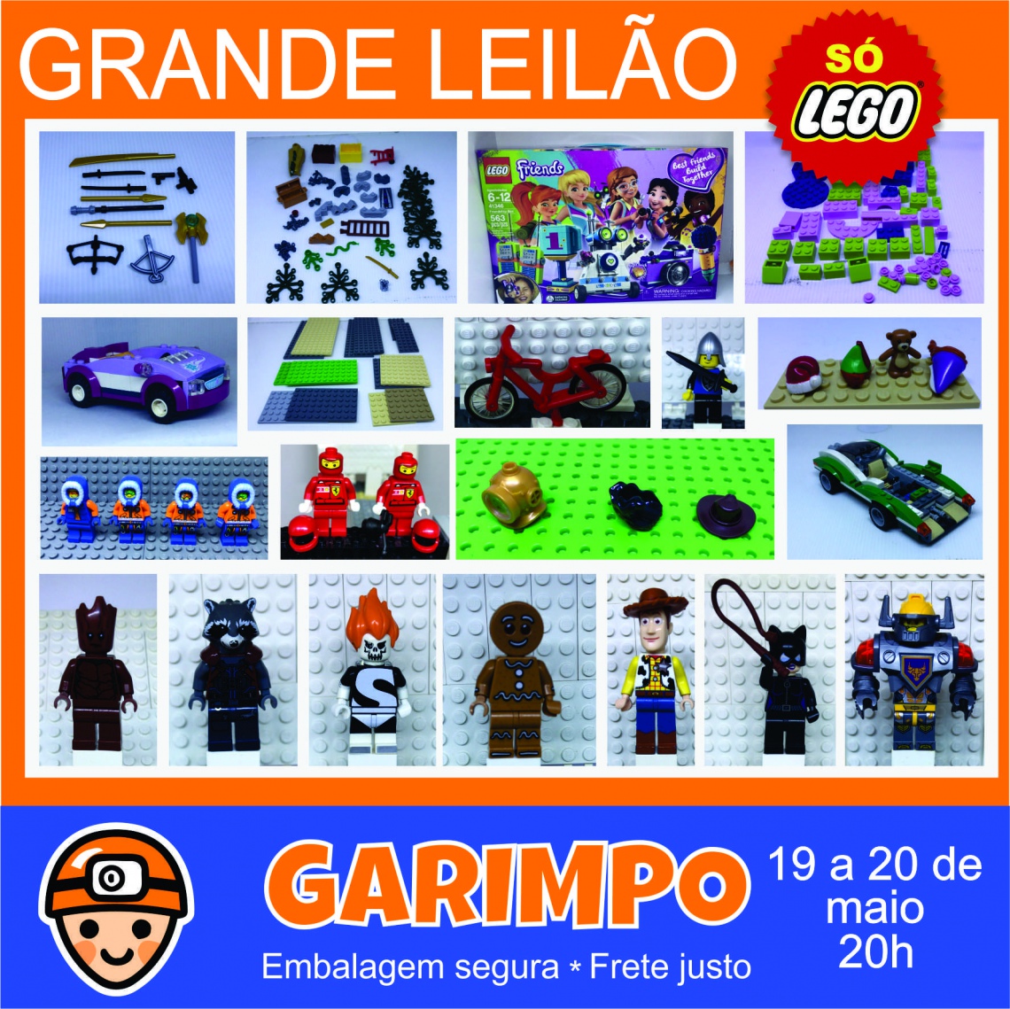 GRANDE LEILÃO LEGO (03/2022)