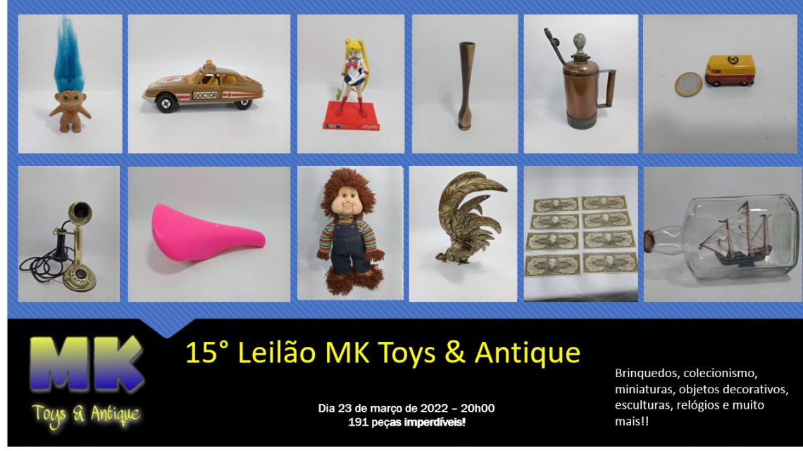 15 Leilão MK Toys & Antique