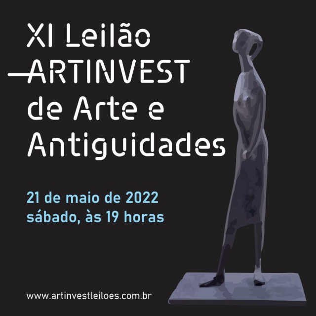 XI LEILÃO ARTINVEST DE ARTE E ANTIGUIDADES