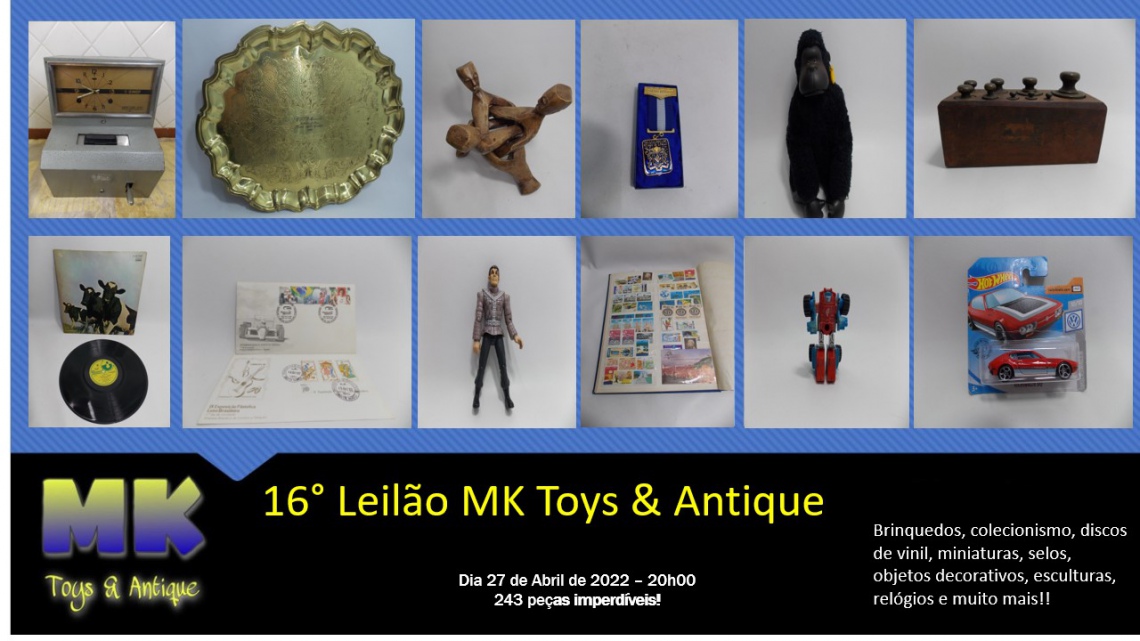 16 Leilão MK Toys & Antique