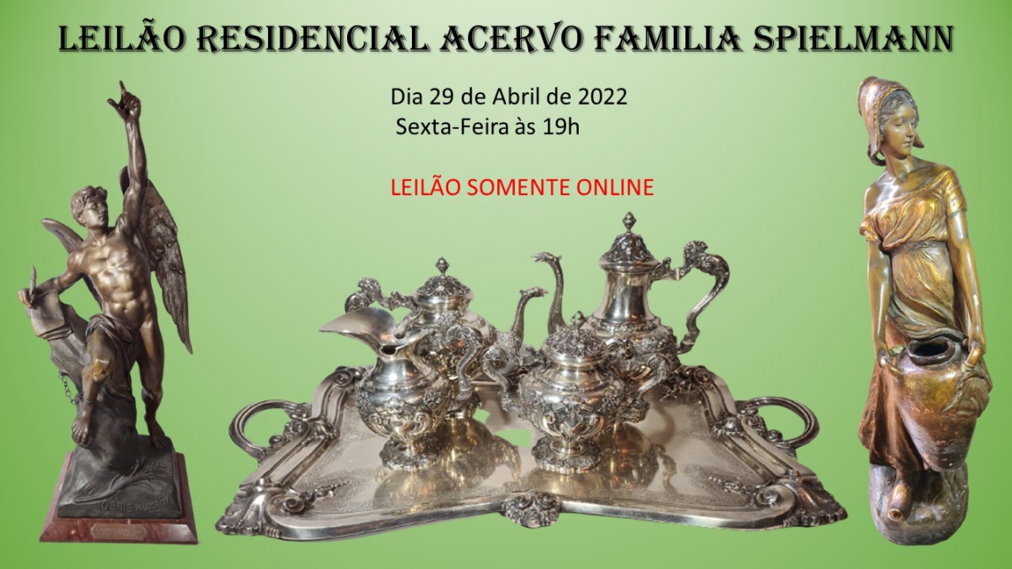 LEILÃO RESIDENCIAL ACERVO FAMILIA SPIELMANN