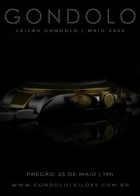 Leilão Gondolo - Relógios - Canetas - Maio 2022