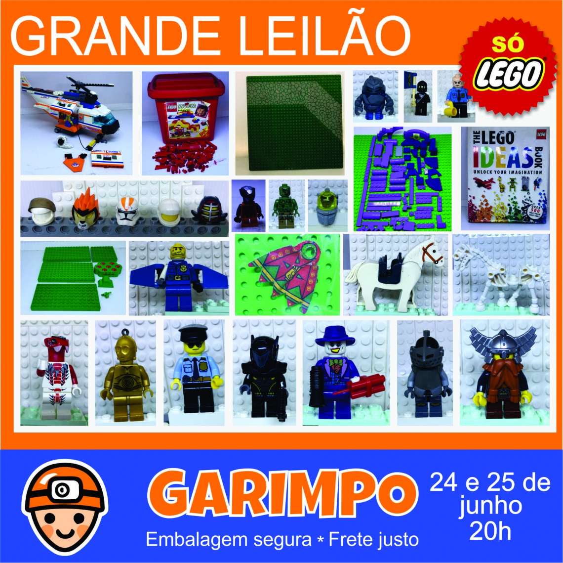 GRANDE LEILÃO LEGO (04/2022)