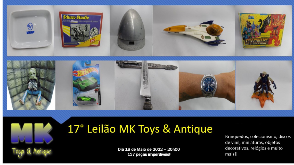 17 Leilão MK Toys & Antique
