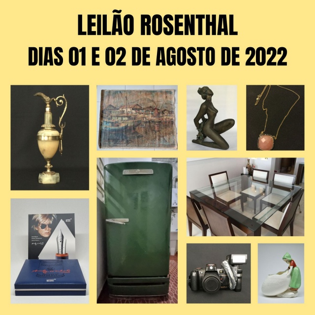 LEILÃO ROSENTHAL DE ARTE E ANTIGUIDADES
