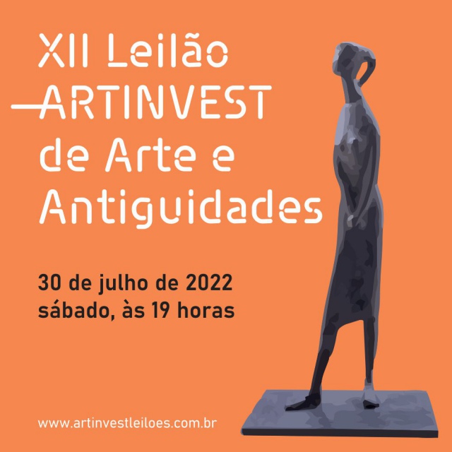 XII LEILÃO ARTINVEST DE ARTE E ANTIGUIDADES