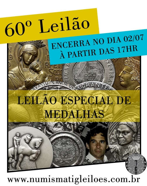 60º LEILÃO DE NUMISMÁTICA - NUMISMATIG LEILÕES