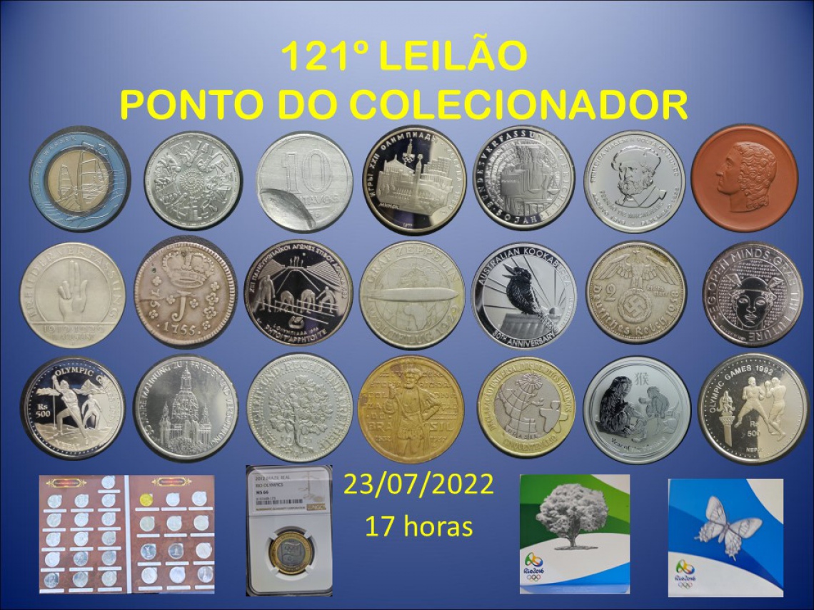 121º LEILÃO PONTO DO COLECIONADOR