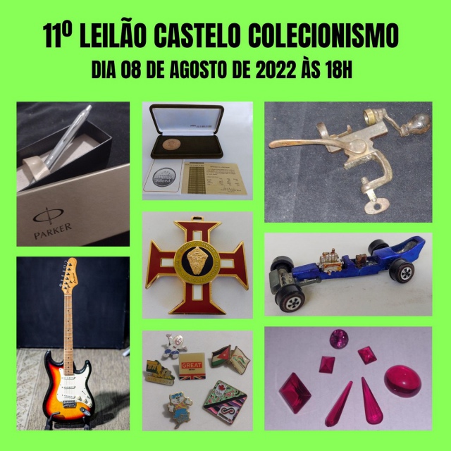 11º LEILÃO CASTELO COLECIONISMO
