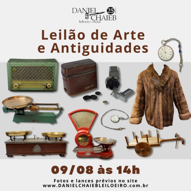 LEILÃO DE ARTE E ANTIGUIDADES