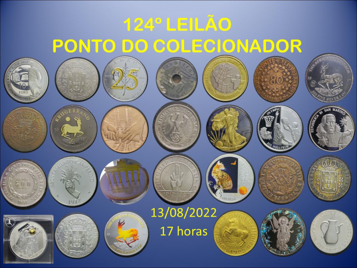 124º LEILÃO PONTO DO COLECIONADOR