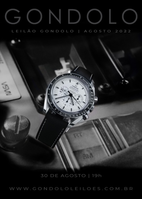 Leilão Gondolo - Relógios - Canetas - Agosto 2022