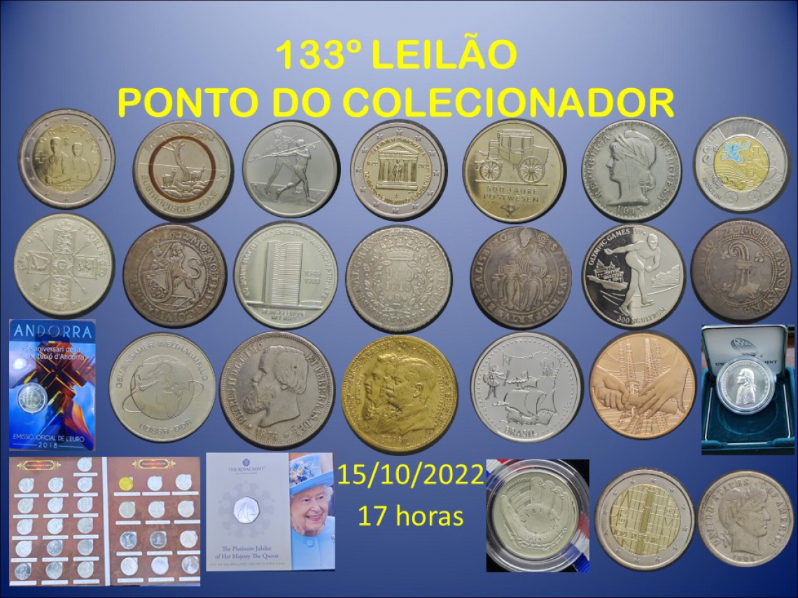 133º LEILÃO PONTO DO COLECIONADOR