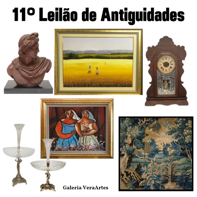 11º Leilão de Antiguidades Galeria VeraArtes - 17 e 18 de novembro de 2022 às 16h00