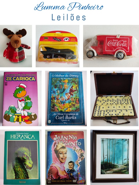 21º Leilão - Colecionismo - Gibis, Revistas em Quadrinhos, Coleção Coca-Cola, Ob.Decorativos, Livros