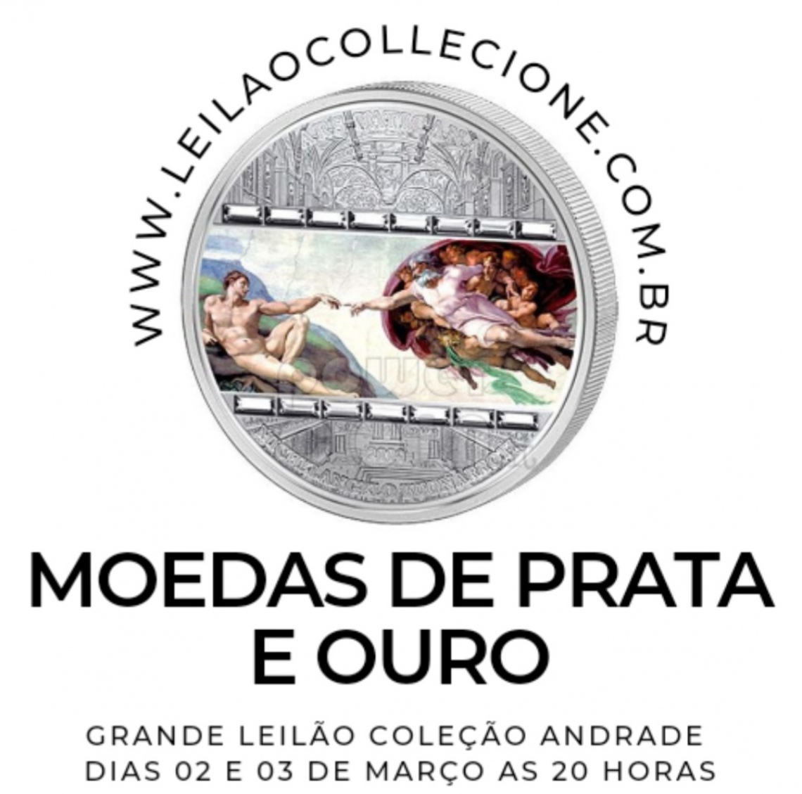 39º LEILÃO COLLECIONE - Numismática e Filatelia COLEÇÃO ANDRADE