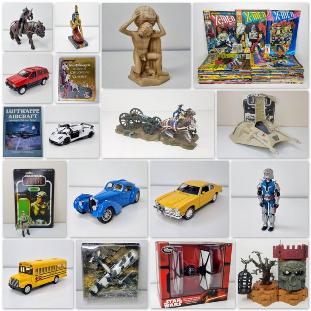 COMICS - Leilão de Colecionáveis, Miniaturas e Brinquedos