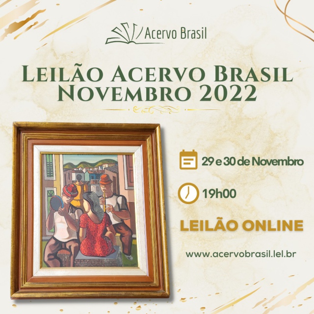 LEILÃO ACERVO BRASIL - NOV/2022