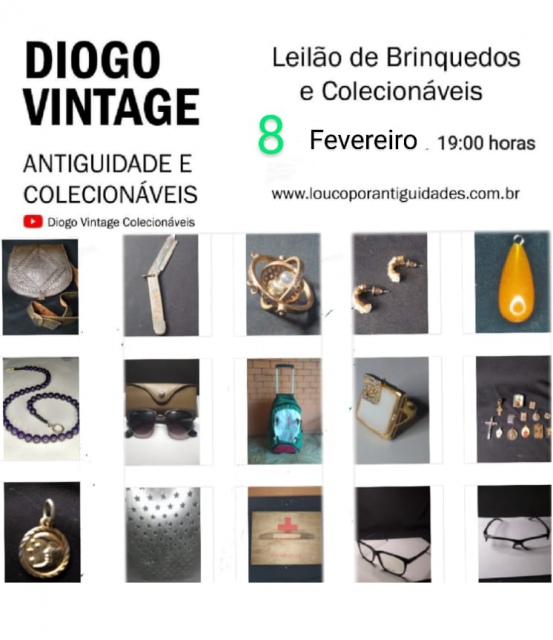 GRANDE, LEILÃO DE DIVERSIDADES DIOGO VINTAGE