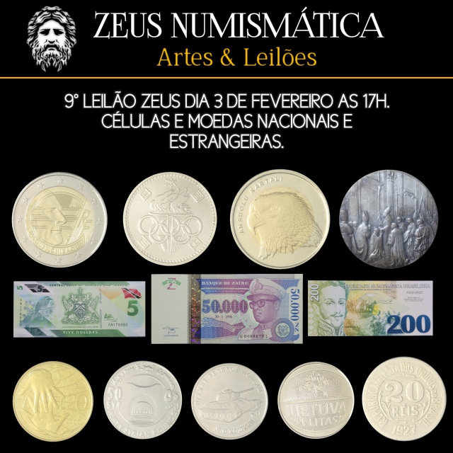9 Leilão Zeus Numismática