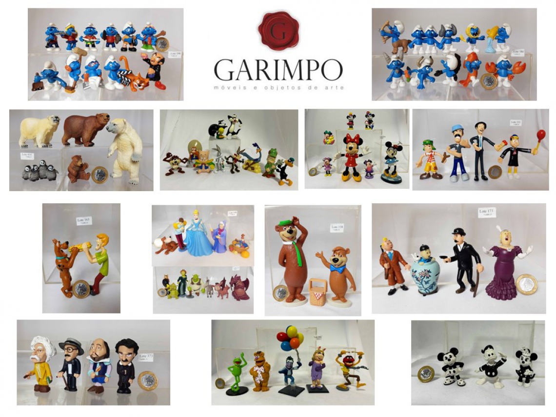 LEILÃO GARIMPO: Colecionismo/brinquedos
