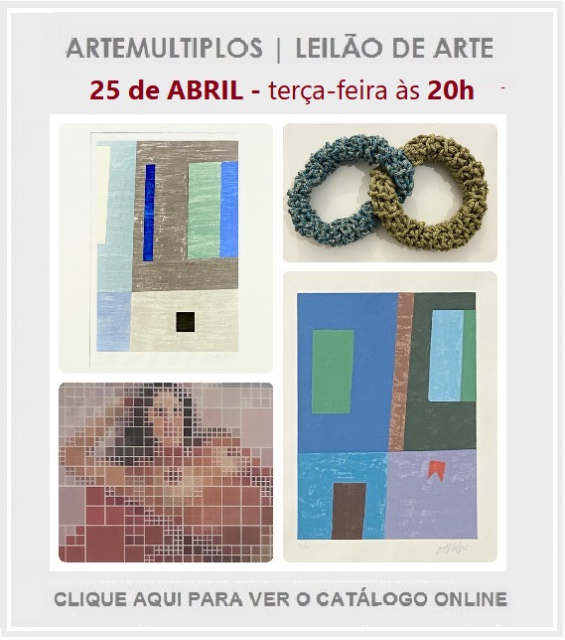 LEILÃO DE ARTE - 25/04/2023 - 20h00
