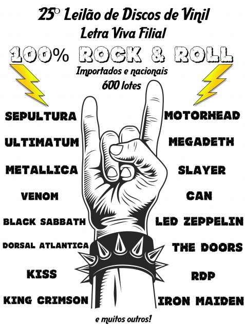 ESPECIAL 100% ROCK N ROLL! - LETRA VIVA FILIAL