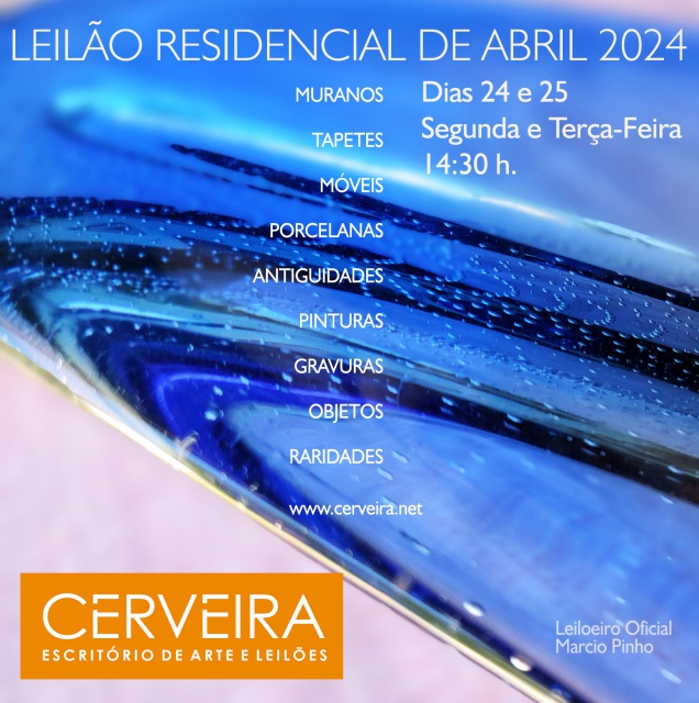 LEILÃO RESIDENCIAL DE ABRIL 2023 - ARTE |ANTIGUIDADES | OBJETOS DECORATIVOS