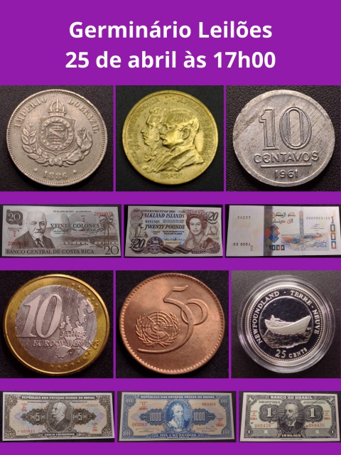 31º Leilão Germinário de Numismática, Multicolecionismo e Variedades.