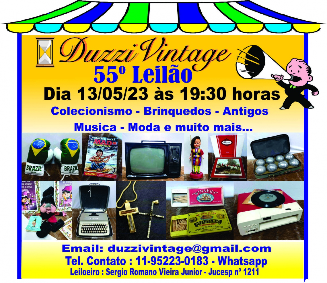 Duzzi Vintage Leilões - São Paulo - SP