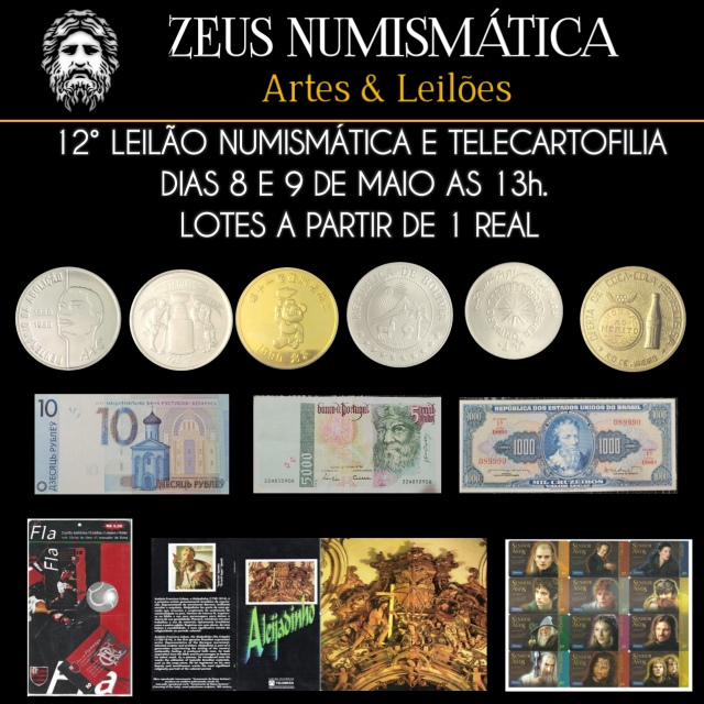 12º  Leilão Zeus Numismática