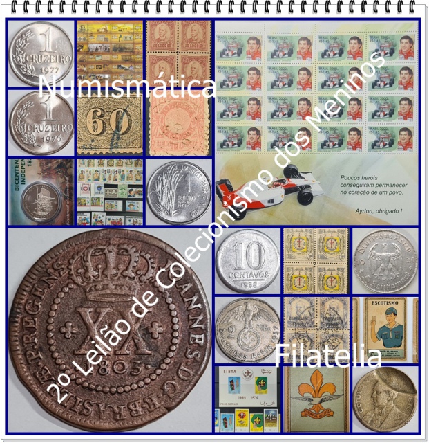 2º Leilão de Colecionismo dos Meninos - Numismática & Filatelia