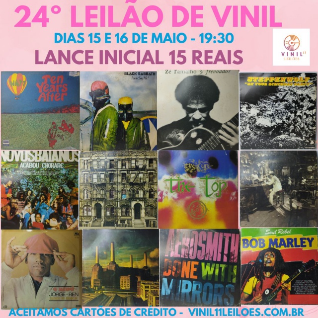 24º LEILÃO DE DISCO DE VINIL