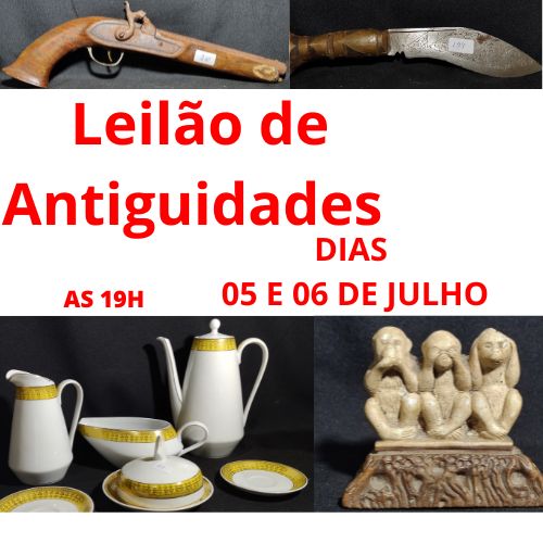 LEILÃO DE ARTE E ANTIGUIDADES