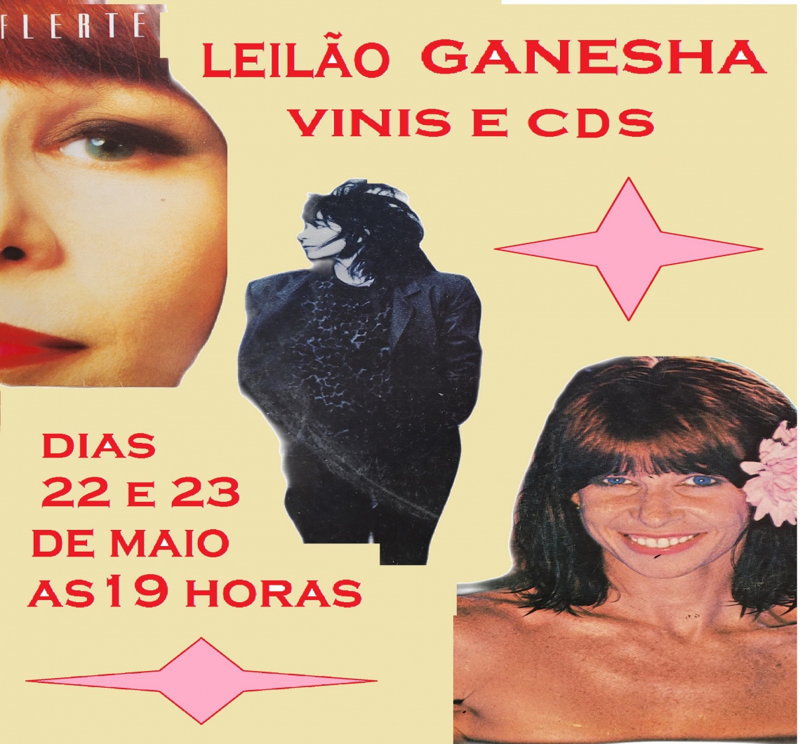 LEILÃO GANESHA , VINIS E CDS,TODOS LANCE LIVRE